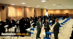 بازدید مدیرکل خدمات آموزشی سازمان مرکزی از نحوه برگزاری امتحانات در پردیس های دانشگاه فرهنگیان همدان