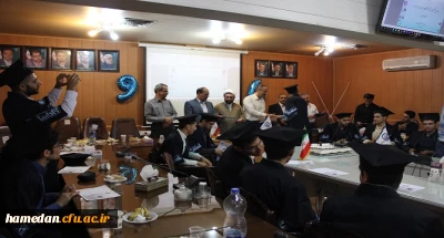 جشن دانش آموختگی دانشجو معلمان ورودی سال 94 پردیس شهید مقصودی همدان برگزار شد