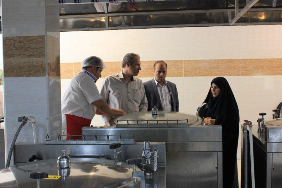 بازدید خانم دکترعلی نژاد معاون دانشجویی دانشگاه فرهنگیان از پردیس های استان همدان