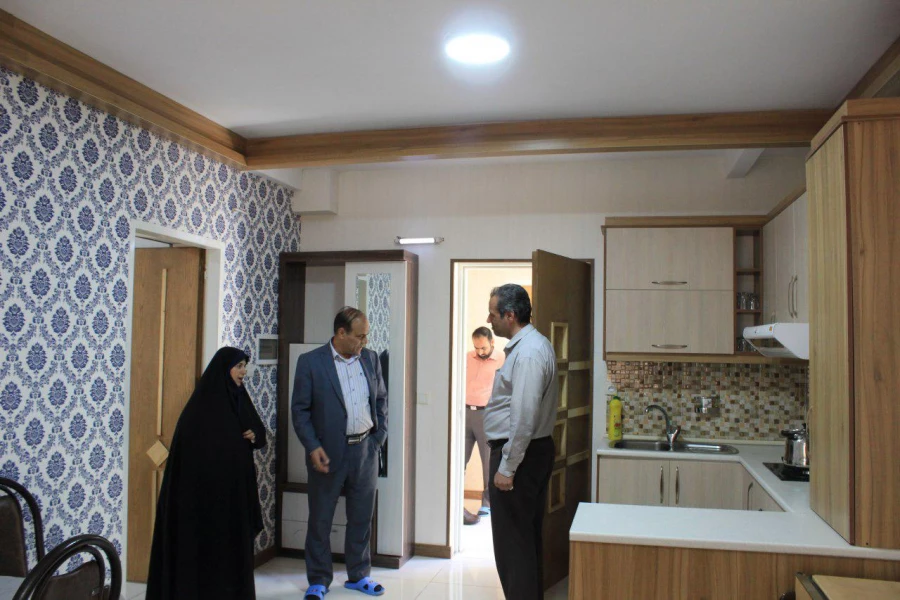 بازدید خانم دکترعلی نژاد معاون دانشجویی دانشگاه فرهنگیان از پردیس های استان همدان