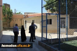 بازدید خانم دکترعلی نژاد معاون دانشجویی دانشگاه فرهنگیان از پردیس های استان همدان