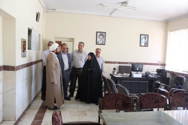 بازدید خانم دکترعلی نژاد معاون دانشجویی دانشگاه فرهنگیان از پردیس های استان همدان