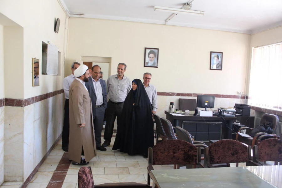 بازدید خانم دکترعلی نژاد معاون دانشجویی دانشگاه فرهنگیان از پردیس های استان همدان