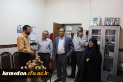 بازدید خانم دکترعلی نژاد معاون دانشجویی دانشگاه فرهنگیان از پردیس های استان همدان