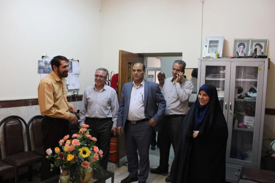 بازدید خانم دکترعلی نژاد معاون دانشجویی دانشگاه فرهنگیان از پردیس های استان همدان