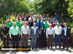 بازدید خانم دکترعلی نژاد معاون دانشجویی دانشگاه فرهنگیان از پردیس های استان همدان