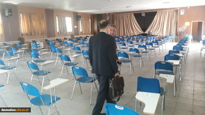 پلمپ مخزن اصلی سوالات آزمون مهارت آموزان ماده 28  در دانشگاه فرهنگیان همدان