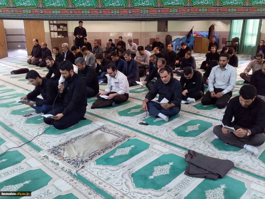 همه روزه در ایام دهه اول ماه محرم در پردیس شهید مقصودی همدان برگزار می شود