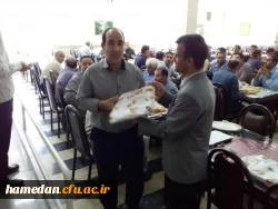 به ابتکار واحد فرهنگی و بهداشت تغذیه پردیس شهید مقصودی همدان صورت گرفت