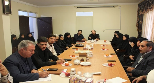 ستاد هماهنگی جهت برگزاری باشکوه مراسم اربعین در دانشگاه فرهنگیان همدان