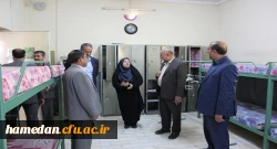 با انعکاس مشکلات و نیازهای دانشگاه فرهنگیان همدان به مسئولان سازمان مرکزی، جهت رفع آنها تلاش خواهیم کرد

 2