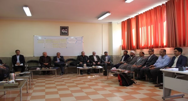 حضور سرپرست، معاونین و تنی چند از همکاران مدیریت استانی در واحد آموزش پردیس شهید مقصودی همدان 2