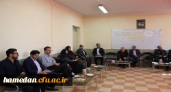 حضور سرپرست، معاونین و تنی چند از همکاران مدیریت استانی در واحد آموزش پردیس شهید مقصودی همدان 3