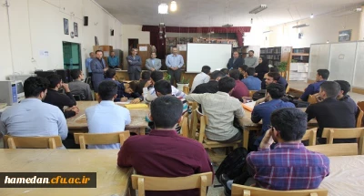 با هدف آشنایی دانشجو معلمان نو ورود به پردیس شهید مقصودی همدان برگزار شد

افتتاح کافه کتاب و کارگاه آموزشی آشنایی با سامانه ی کتابخانه، پایگاه های اطلاعاتی فارسی و سامانه گلستان با تدریس متخصصان