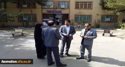 دکتر علی ضمیر معاون خدمات شهری شهرداری همدان در بازدید از پردیس شهید باهنر

بنده یک معلم زاده هستم و همیشه برای این کسوت ارادت و احترام خاصی قائلم و در حد توان آماده ی خدمتگزاری ام