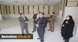 بازدید دکتر علی نجفی سرپرست مدیریت امور پردیس های استان از موزه ی اسناد و گنجینه ی آموزش و پرورش 5