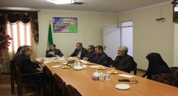 جلسه ی ستاد اقامه نماز دانشگاه فرهنگیان همدان با حضور اعضا برگزار شد
 2