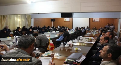 به میزبانی پردیس شهید مقصودی برگزار شد

دومین جلسه ی شورای اداری پردیس های دانشگاه فرهنگیان استان همدان
