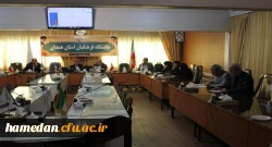 دوره ی بالندگی حرفه ای با موضوع آشنایی با سند تحول در نظام تعلیم و تربیت ویژه اعضای هیات علمی دانشگاه فرهنگیان همدان 3