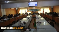 دوره ی بالندگی حرفه ای با موضوع آشنایی با سند تحول در نظام تعلیم و تربیت ویژه اعضای هیات علمی دانشگاه فرهنگیان همدان 4
