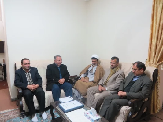 بازدید رئیس تبلیغات اسلامی شهرستان همدان از سراهای دانشجویی پردیس شهید مقصودی همدان 2