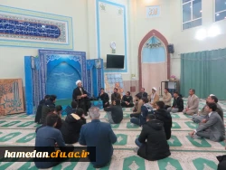 بازدید رئیس تبلیغات اسلامی شهرستان همدان از سراهای دانشجویی پردیس شهید مقصودی همدان 3