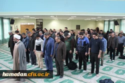 فریاد مرگ بر آمریکای اعضای هیات علمی، کارکنان و دانشجویان دانشگاه فرهنگیان استان همدان 7