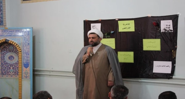 مراسم سومین روز درگذشت سپهبد شهید، مجاهد و رزمنده نستوه، حاج قاسم سلیمانی در پردیس شهید باهنر همدان 4