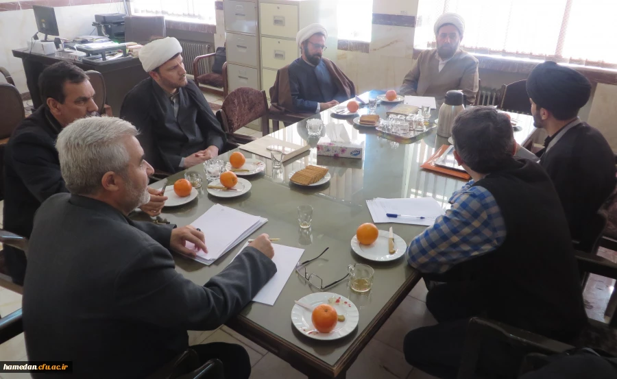 برگزاری جلسه ی تخصصی گروه معارف اسلامی در دفتر نهاد رهبری  2