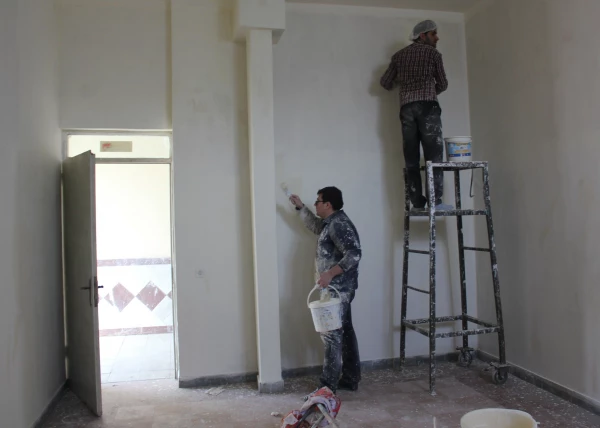 خانه تکانی در پردیس شهید مقصودی همدان برای استقبال از سال جدید
 10