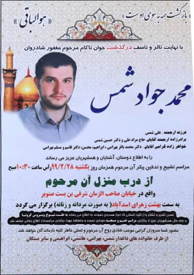 استاد ارجمند جناب آقای دکتر حسین شمس 3