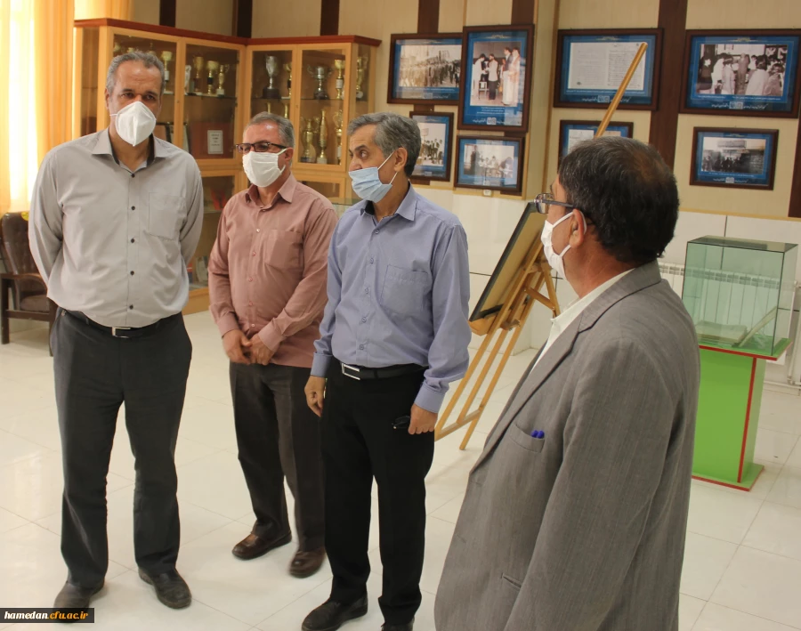 بازدید از مراحل پایانی آماده سازی موزه مراکز تربیت معلم استان همدان 3