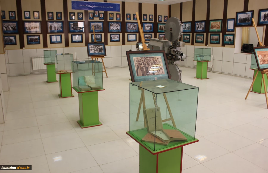 بازدید از مراحل پایانی آماده سازی موزه مراکز تربیت معلم استان همدان 4