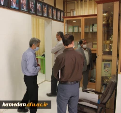 بازدید از مراحل پایانی آماده سازی موزه مراکز تربیت معلم استان همدان 5
