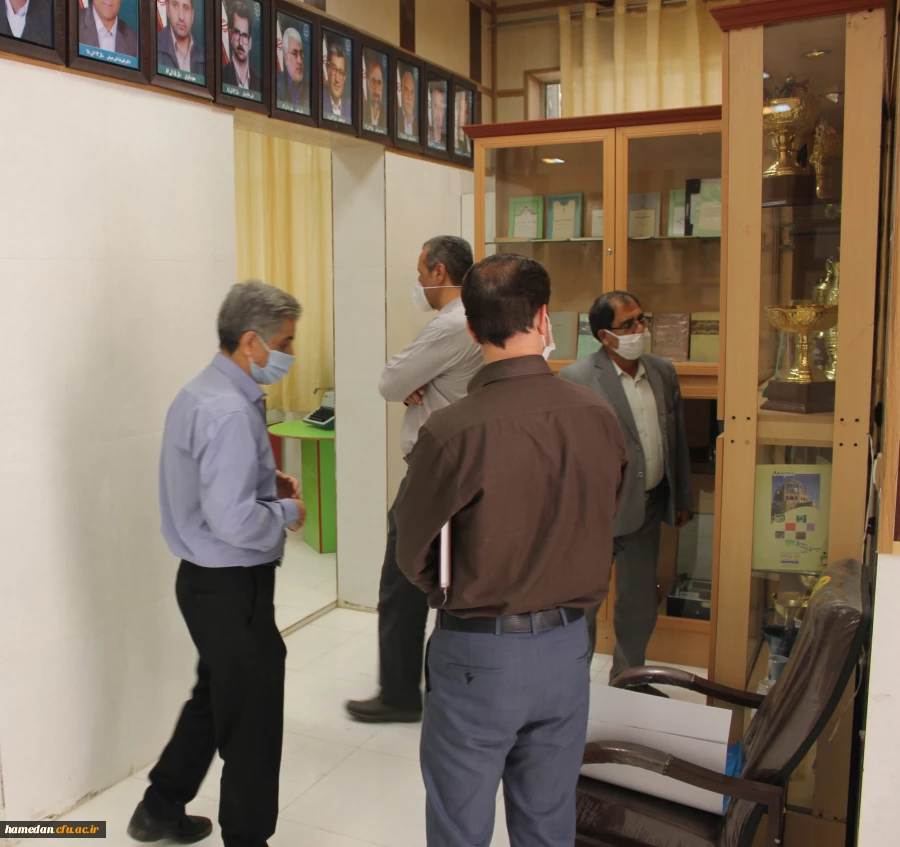 بازدید از مراحل پایانی آماده سازی موزه مراکز تربیت معلم استان همدان 5