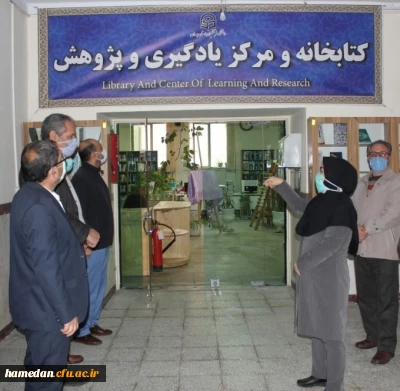 همزمان با بزرگداشت هفته کتاب انجام شد

رونمایی از پوستر و تابلوی سر در جدید کتابخانه پردیس شهید مقصودی همدان
