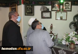 دیدار صمیمی مسئولین دانشگاه فرهنگیان همدان با خانواده ی دانشجو معلم شهید، محمد رضا اصیلی 6