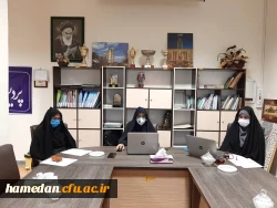 اولین نشست مجازی مسئولین و کارکنان این پردیس با دانشجومعلمان جدید الورود سال 1399 4