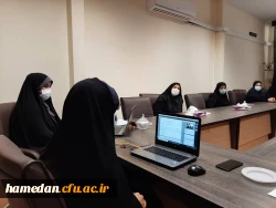 اولین نشست مجازی مسئولین و کارکنان این پردیس با دانشجومعلمان جدید الورود سال 1399 5