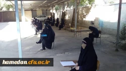 فرایند مصاحبه تخصصی از داوطلبان ورود به دانشگاه فرهنگیان استان همدان  9