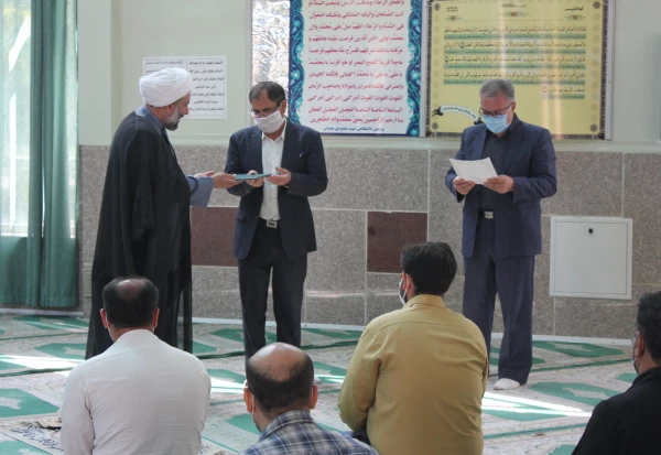 تقدیر از مدیریت امور پردیس های دانشگاه فرهنگیان همدان به واسطه ی مشارکت موثر در فعالیت های قرآنی ماه مبارک رمضان 2