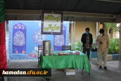 گزارش تصویری از تلاش همکاران و ادامه ی روند ثبت نام حضوری از دانشجویان نو ورود پردیس شهید مقصودی همدان 7