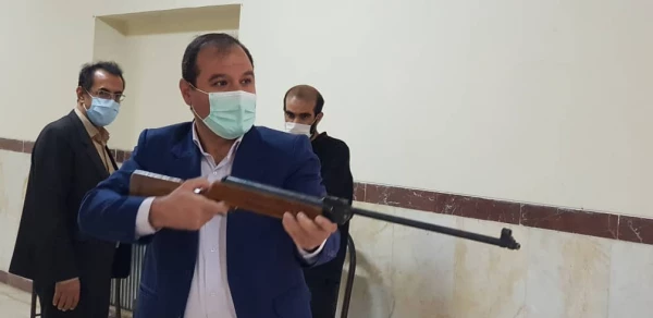 مسابقه ی تیراندازی با تفنگ بادی ویژه اعضای هیات علمی و کارکنان دانشگاه فرهنگیان همدان 4