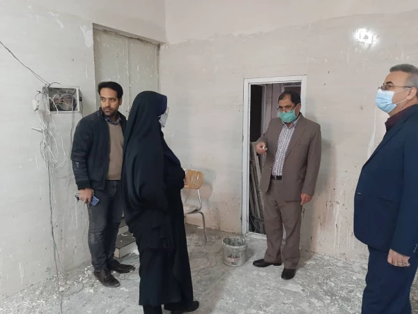 بازدید مدیریت استان از پروژه های عمرانی پردیس شهید باهنر 4