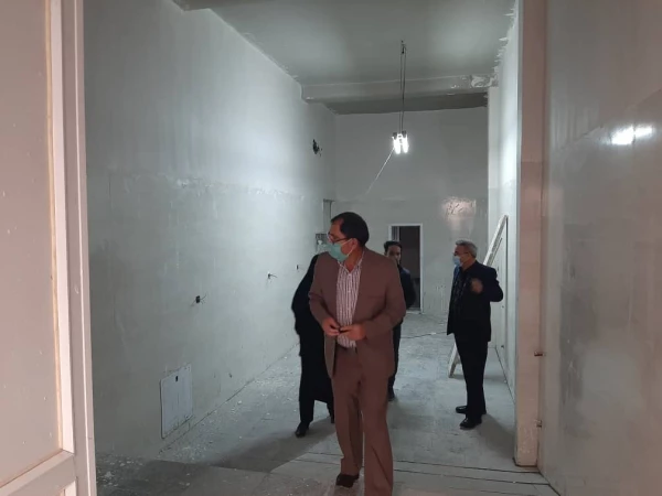 بازدید مدیریت استان از پروژه های عمرانی پردیس شهید باهنر 6