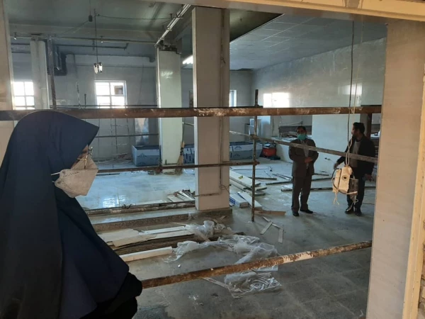 بازدید مدیریت استان از پروژه های عمرانی پردیس شهید باهنر 7