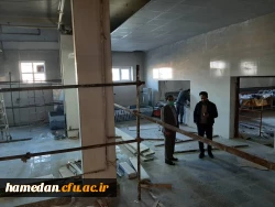 بازدید مدیریت استان از پروژه های عمرانی پردیس شهید باهنر 8