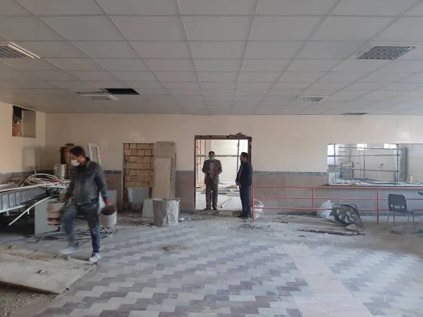 بازدید مدیریت استان از پروژه های عمرانی پردیس شهید باهنر 9