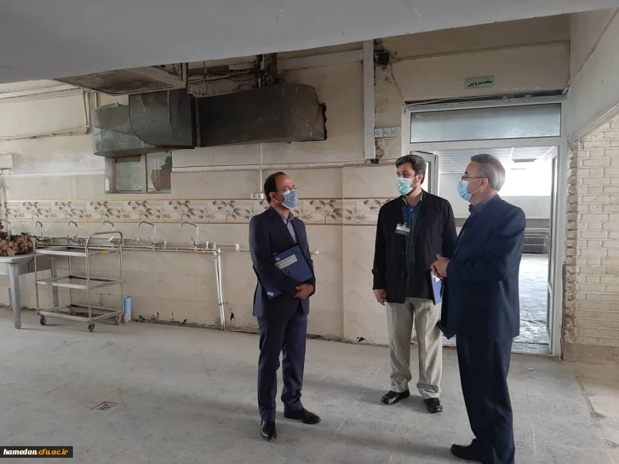 بازدید کارگروه ارزیابی و نظارت دانشگاه بوعلی سینا (به نمایندگی از وزارت علوم) از پردیس شهید باهنر همدان  3