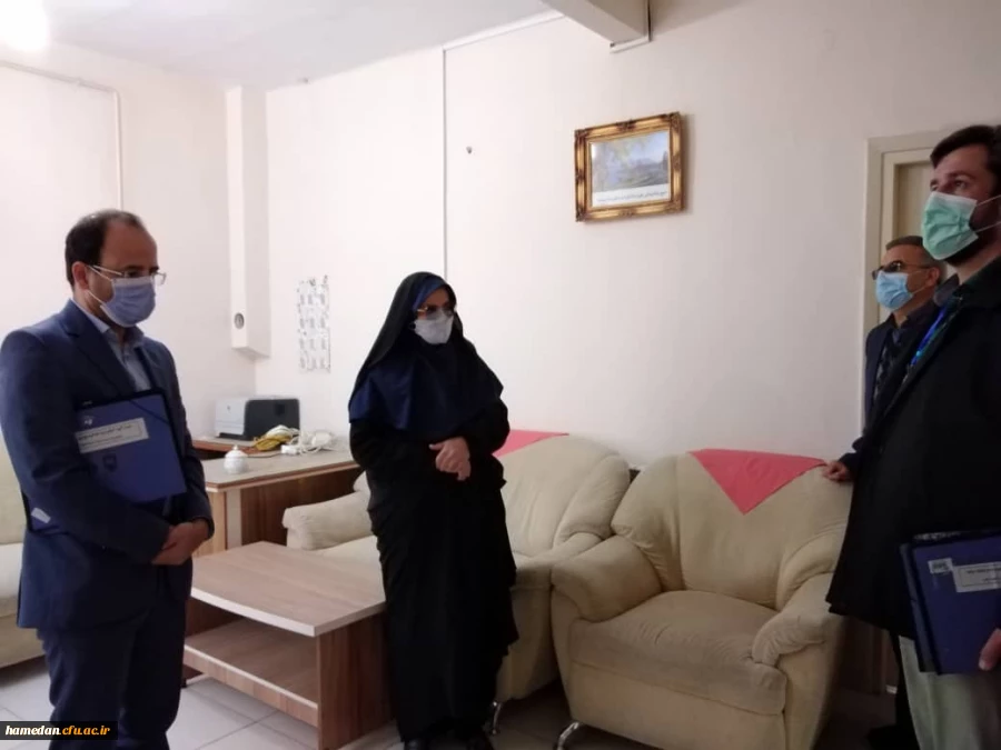 بازدید کارگروه ارزیابی و نظارت دانشگاه بوعلی سینا (به نمایندگی از وزارت علوم) از پردیس شهید باهنر همدان  7